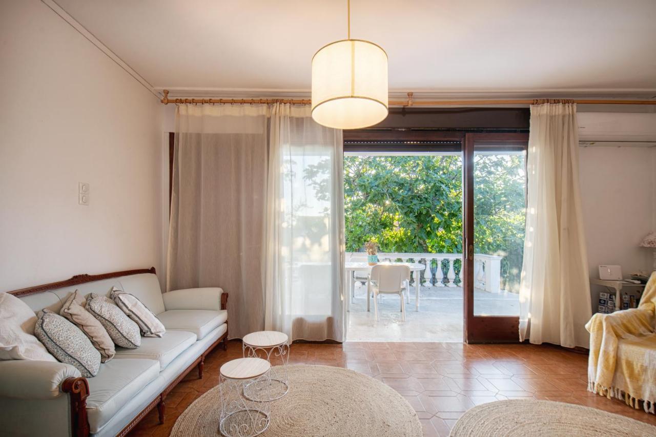 To Ktimataki Villa Agios Gordios  Bagian luar foto